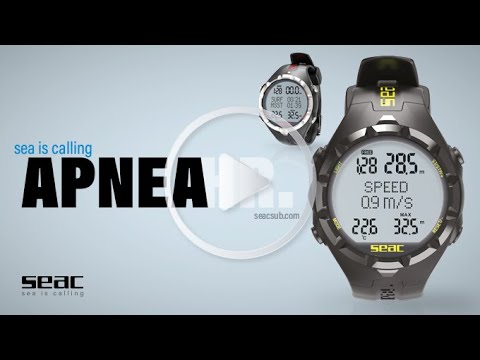 Seac Apnea Negro / Rojo
