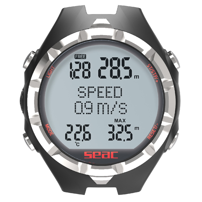 Seac Apnea Negro / Rojo