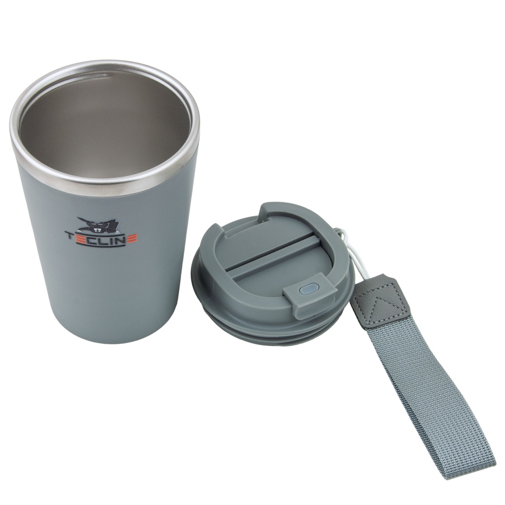Tecline Taza Térmica 350ml Gris