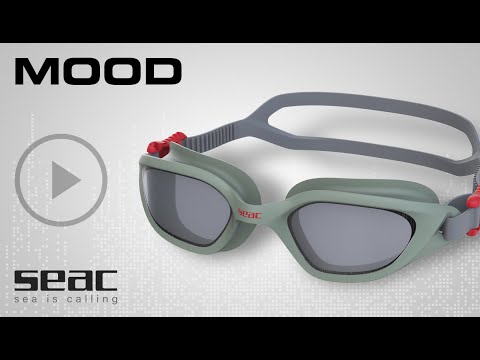 Seac Mood Gafas de Natación Verde Militare