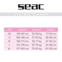 Seac Hoody Chaleco con Capucha 2.5mm Mujer