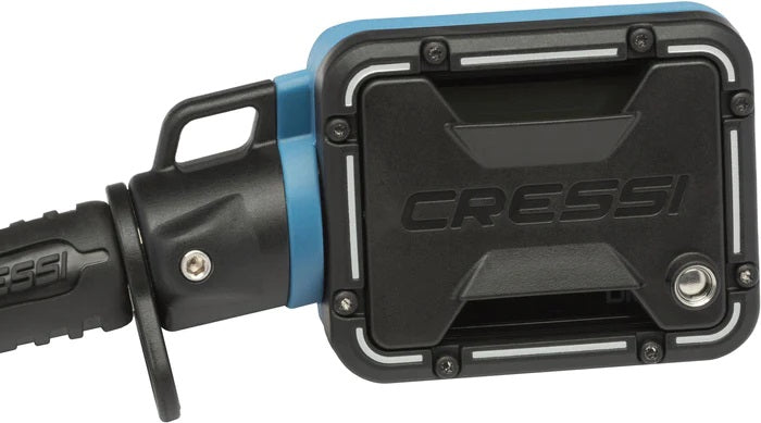 Cressi Consola Digi 2 Azul con Latiguillo 84cm