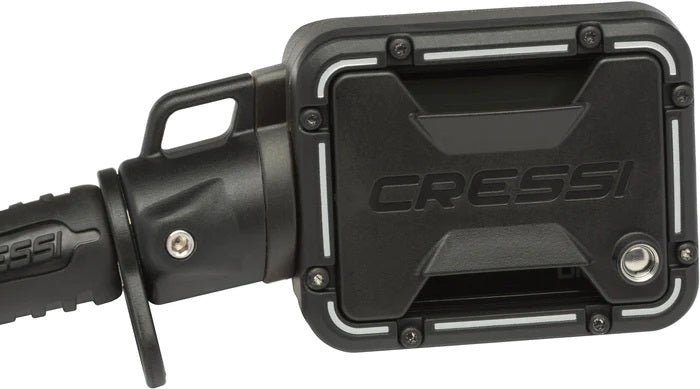 Cressi Consola Digi 2 Negro con Latiguillo 84cm