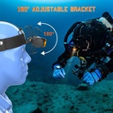 OrcaTorch Mazu TD01 Linterna de Cabeza 1200lm