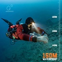 OrcaTorch Mazu TD01 Linterna de Cabeza 1200lm