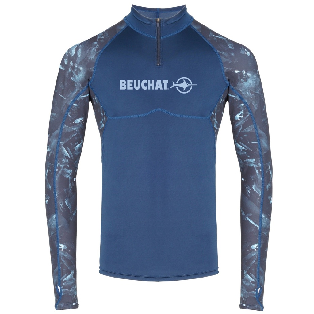 Beuchat Rashguard Atoll Seaweed Manga Larga Hombre