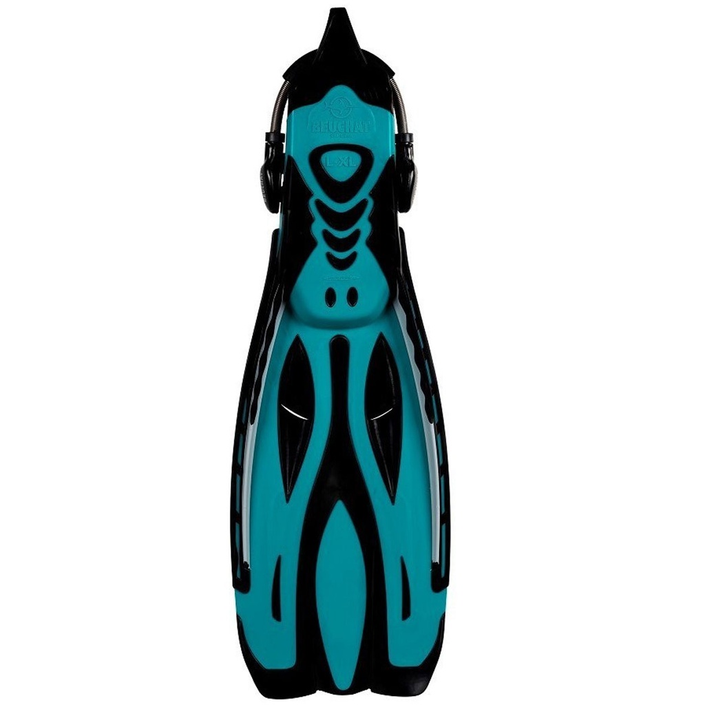 Beuchat Aletas Powerjet Azul Atoll