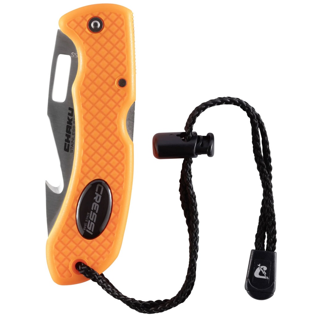 Cressi Cuchillo Chaku Naranja
