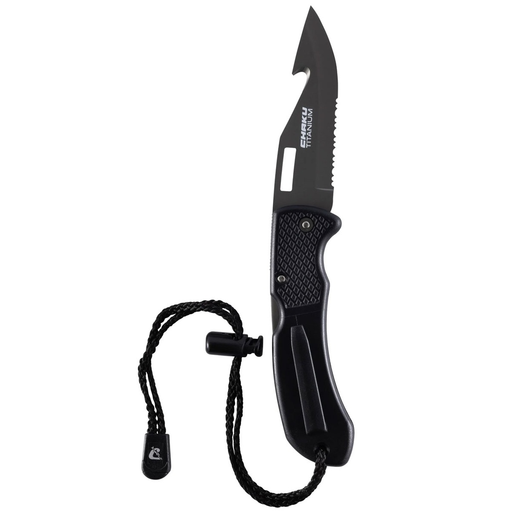 Cressi Cuchillo Chaku Titanium Negro