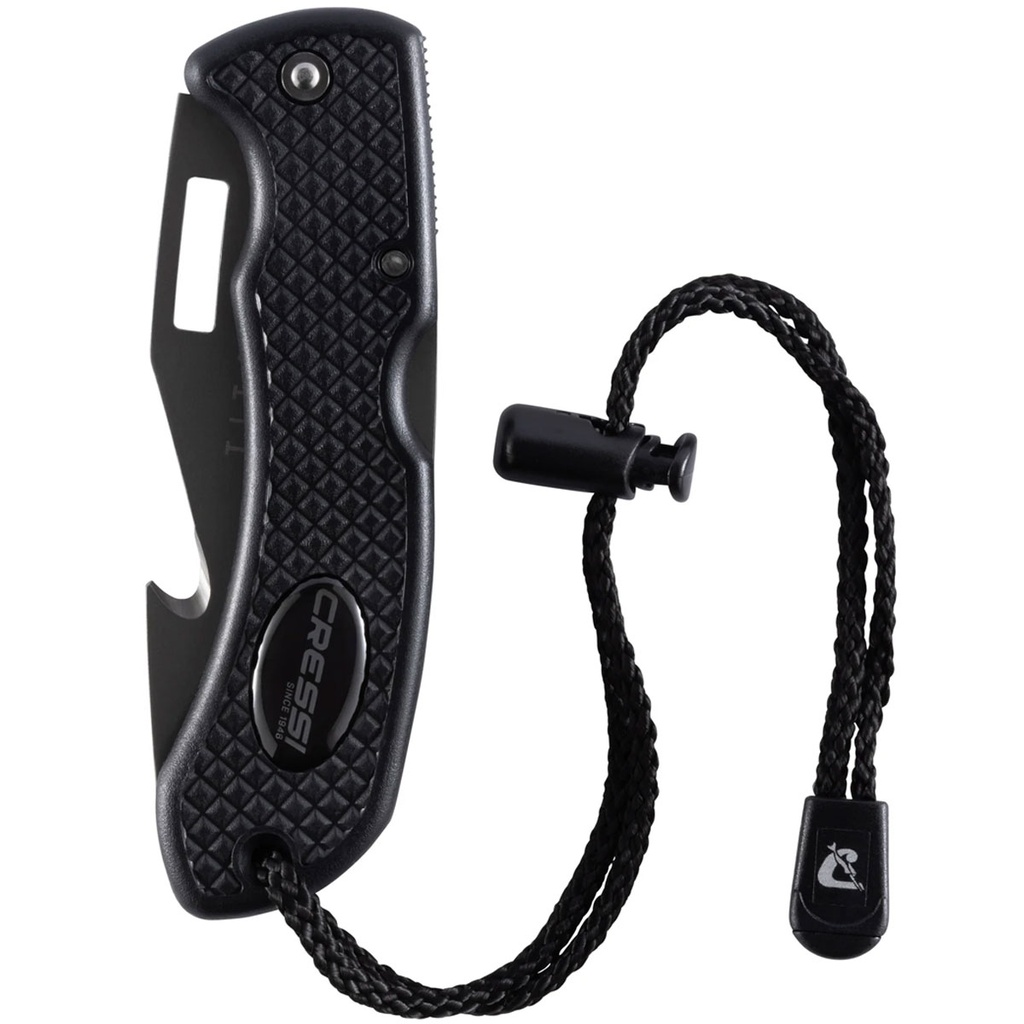 Cressi Cuchillo Chaku Titanium Negro