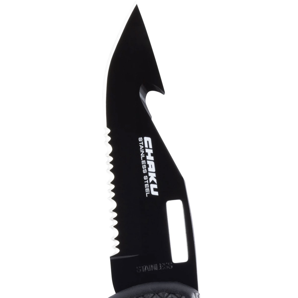 Cressi Cuchillo Chaku Galvanizado Negro