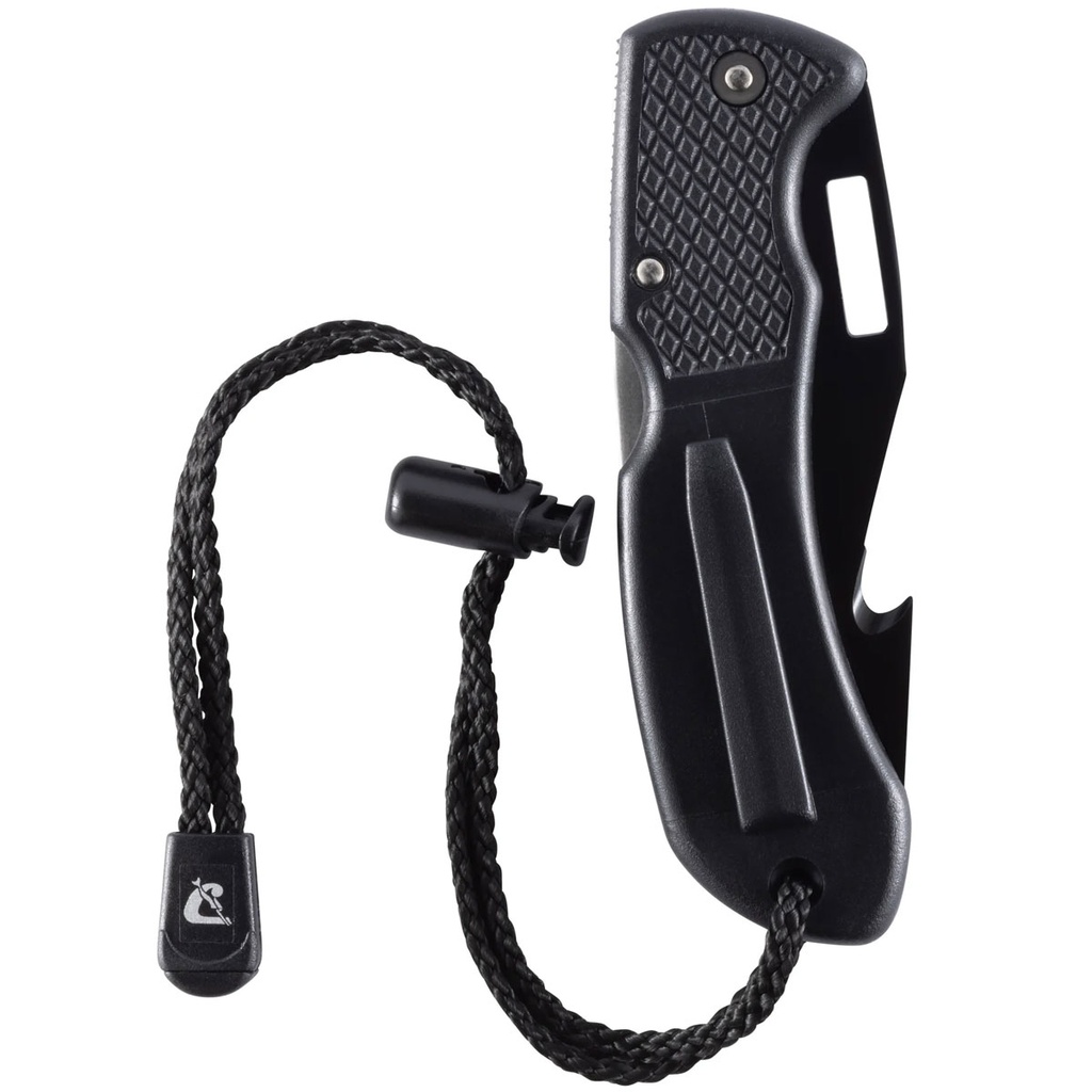 Cressi Cuchillo Chaku Galvanizado Negro