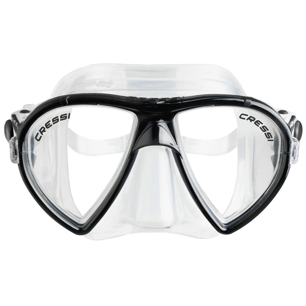 Cressi Máscara Ocean Transparente / Negro