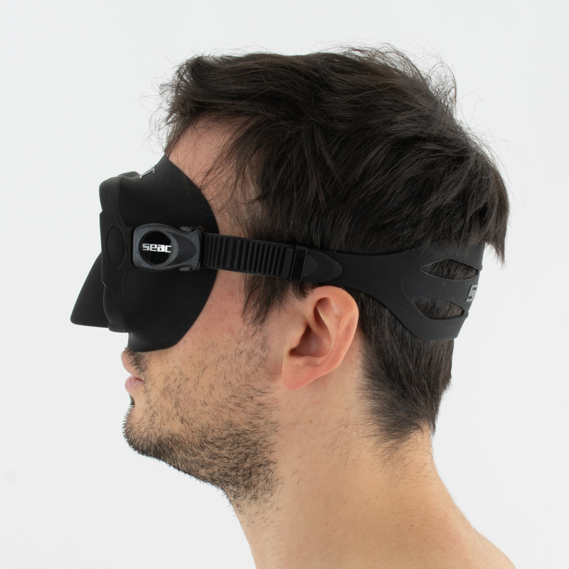 Seac Máscara X-Frame Aqua Negro