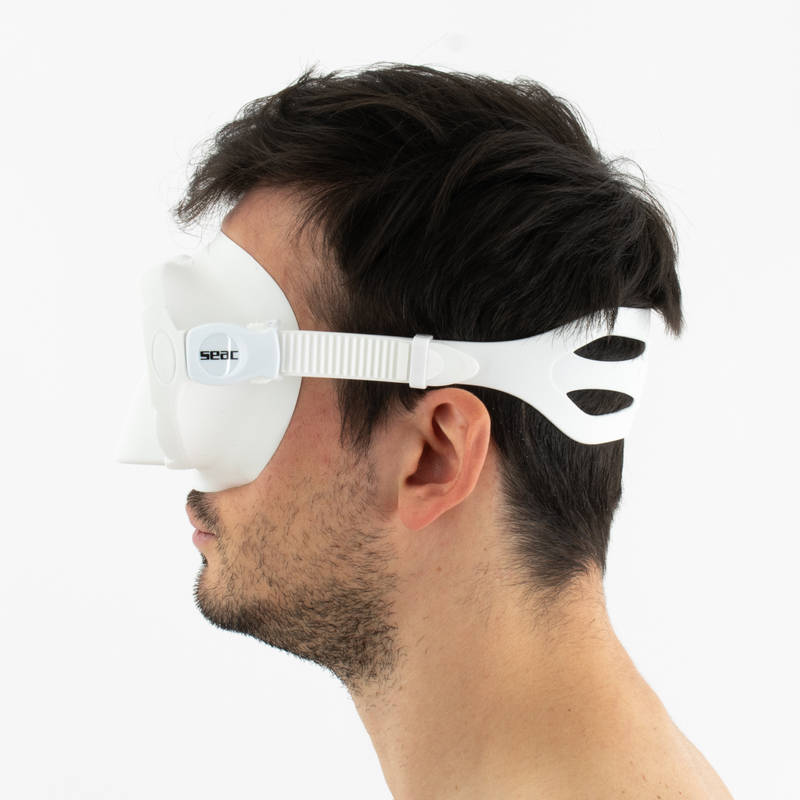 Seac Máscara X-Frame Aqua Blanco