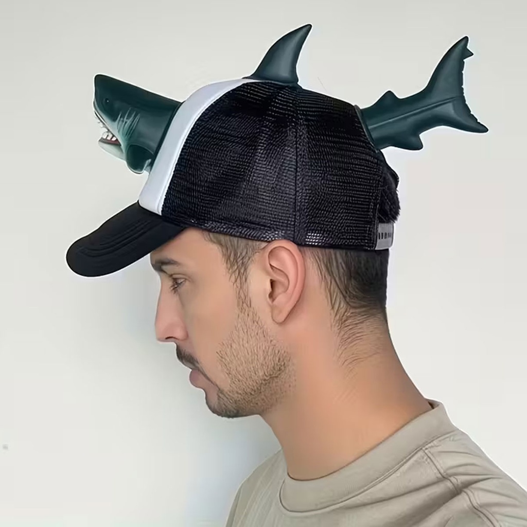 Keep Diving Gorra Shark 3D
