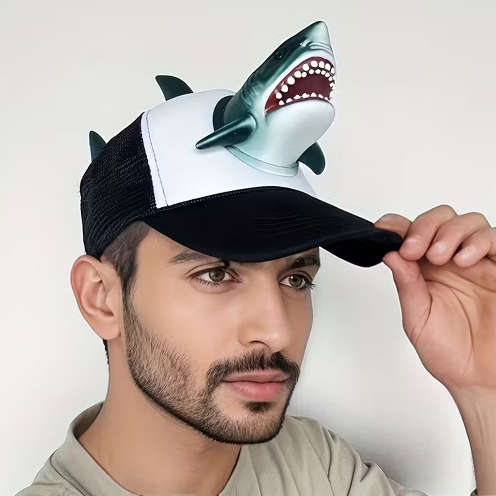 Keep Diving Gorra Shark 3D