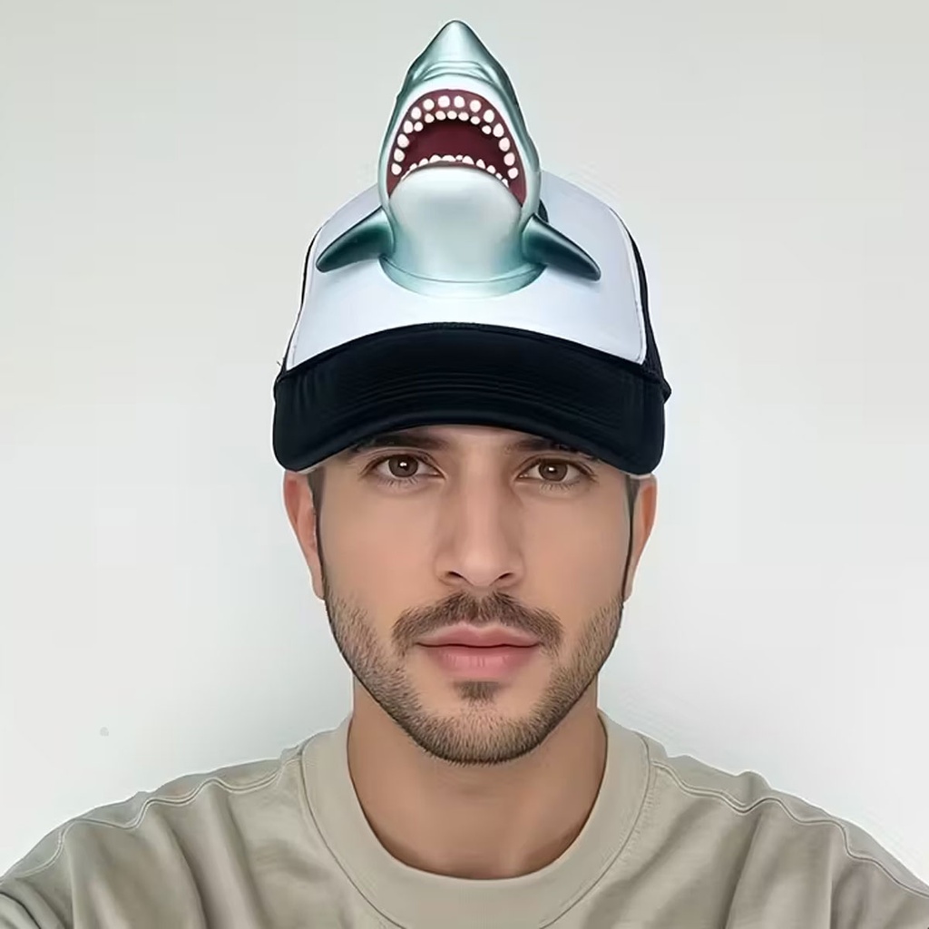 Keep Diving Gorra Shark 3D