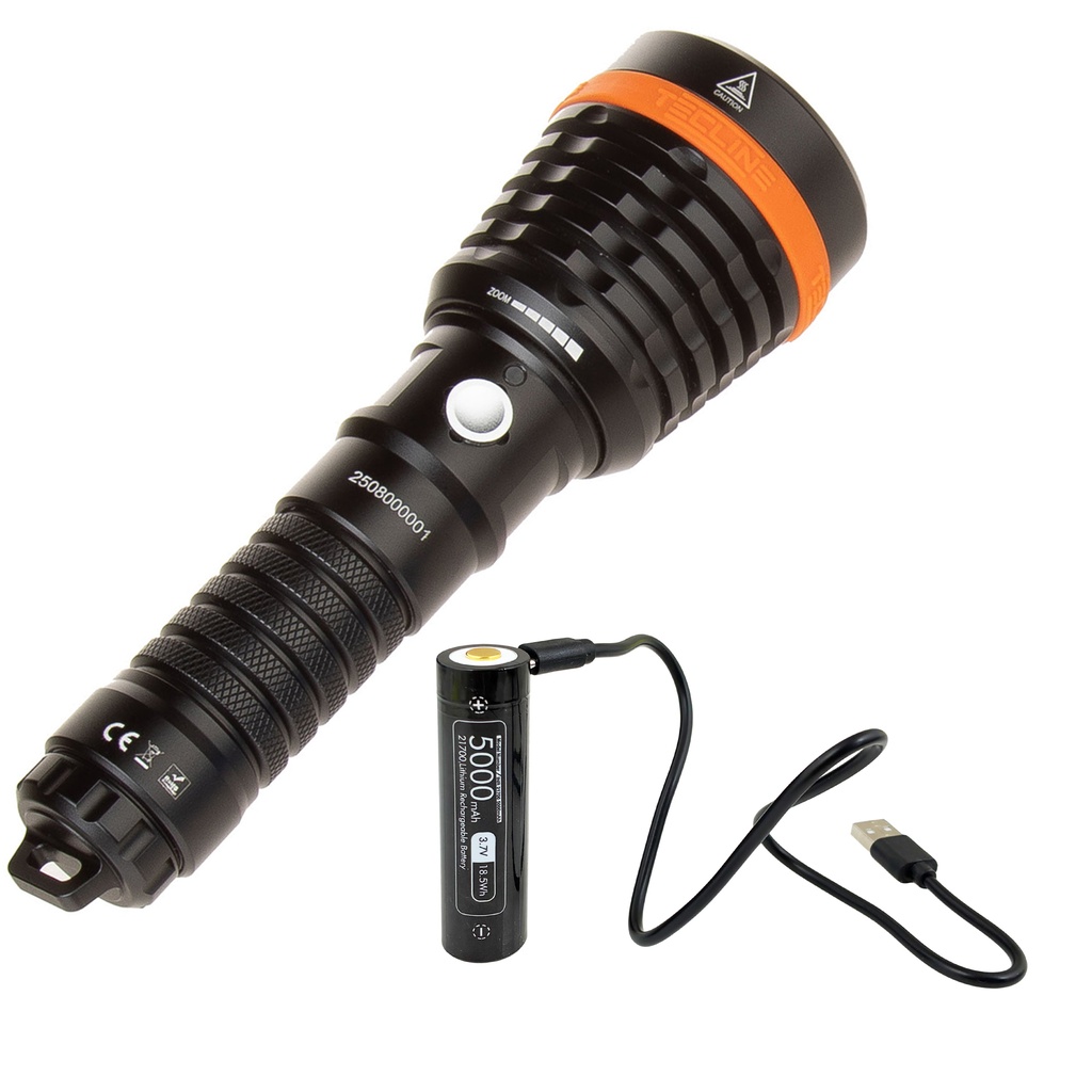 Tecline LED Light Zoom 1500lm Negro con Goodman