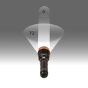 Tecline LED Light Zoom 1500lm Negro con Goodman