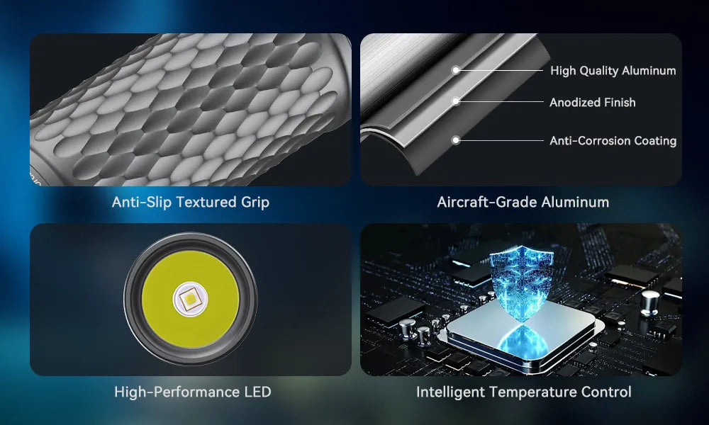 OrcaTorch Orca 7 3000lm Gris