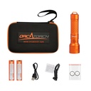 OrcaTorch Orca 7 3000lm Naranja