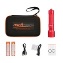 OrcaTorch Orca 7 3000lm Rojo