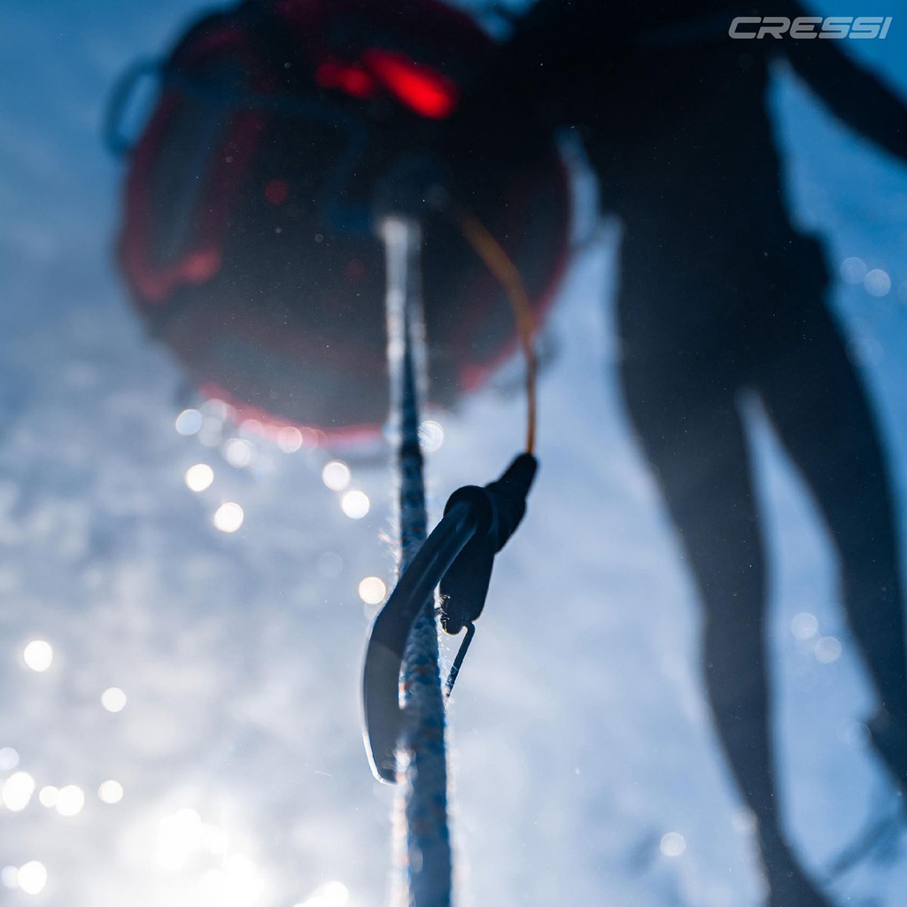 Cressi Lanyard Apnea Neopreno Naranja 100cm