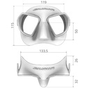 Salvimar Máscara Noah Comfort Fit Antifog Negro