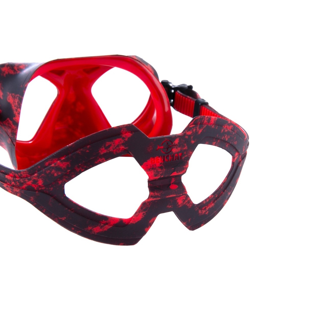 Beuchat Máscara Shark Camo / Rojo