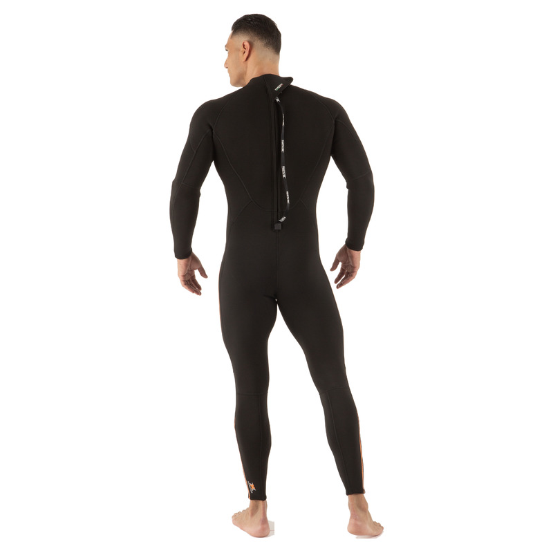Seac Feel-S 3mm Hombre Negro / Naranja