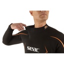 Seac Feel-S 3mm Hombre Negro / Naranja
