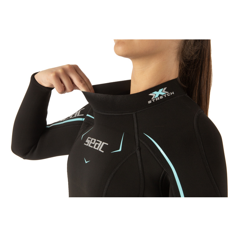 Seac Feel-S 3mm Mujer Negro / Tiffany