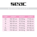 Seac Feel-S 3mm Mujer Negro / Tiffany