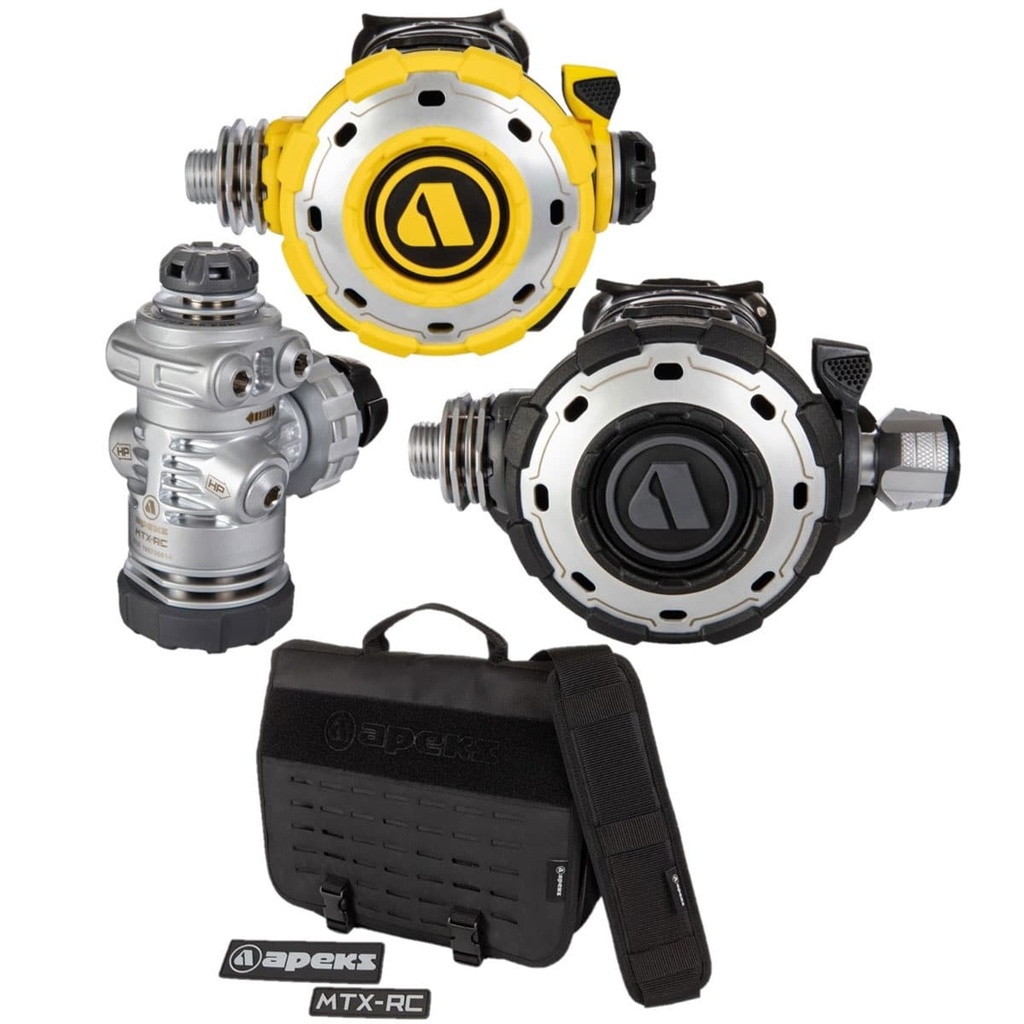 [RQ115118] Apeks Pack Regulador MTX-RC Gris + Octopus MTX-RC DIN