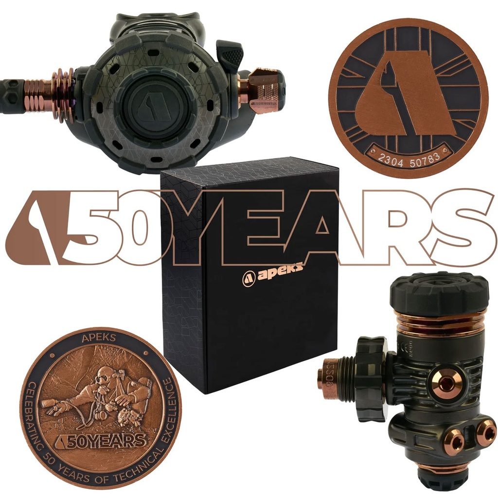 [RG122133] Apeks Regulador MTX-RC 50 Aniversario DIN