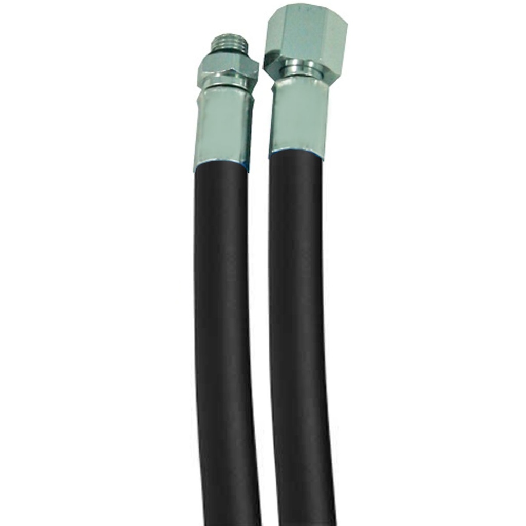 [LRS-BCK-0064] Metalsub Latiguillo LP Regulador 64cm Negro