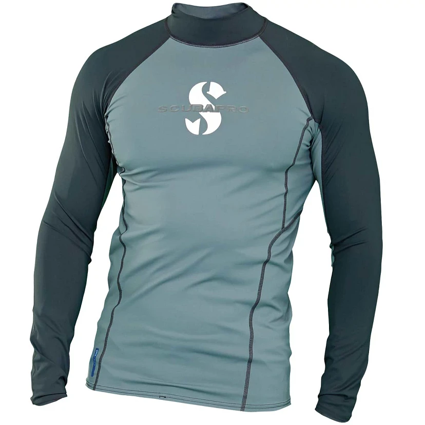 [65.232.200] Scubapro T-Flex UPF80 Camiseta Manga Larga Graphite Hombre (S)