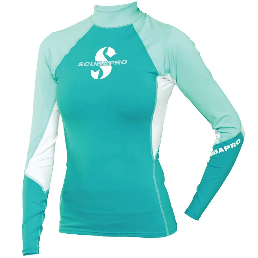 [65.735.100] Scubapro T-Flex UPF80 Long Sleeve Shirt Caribbean Woman (XS)