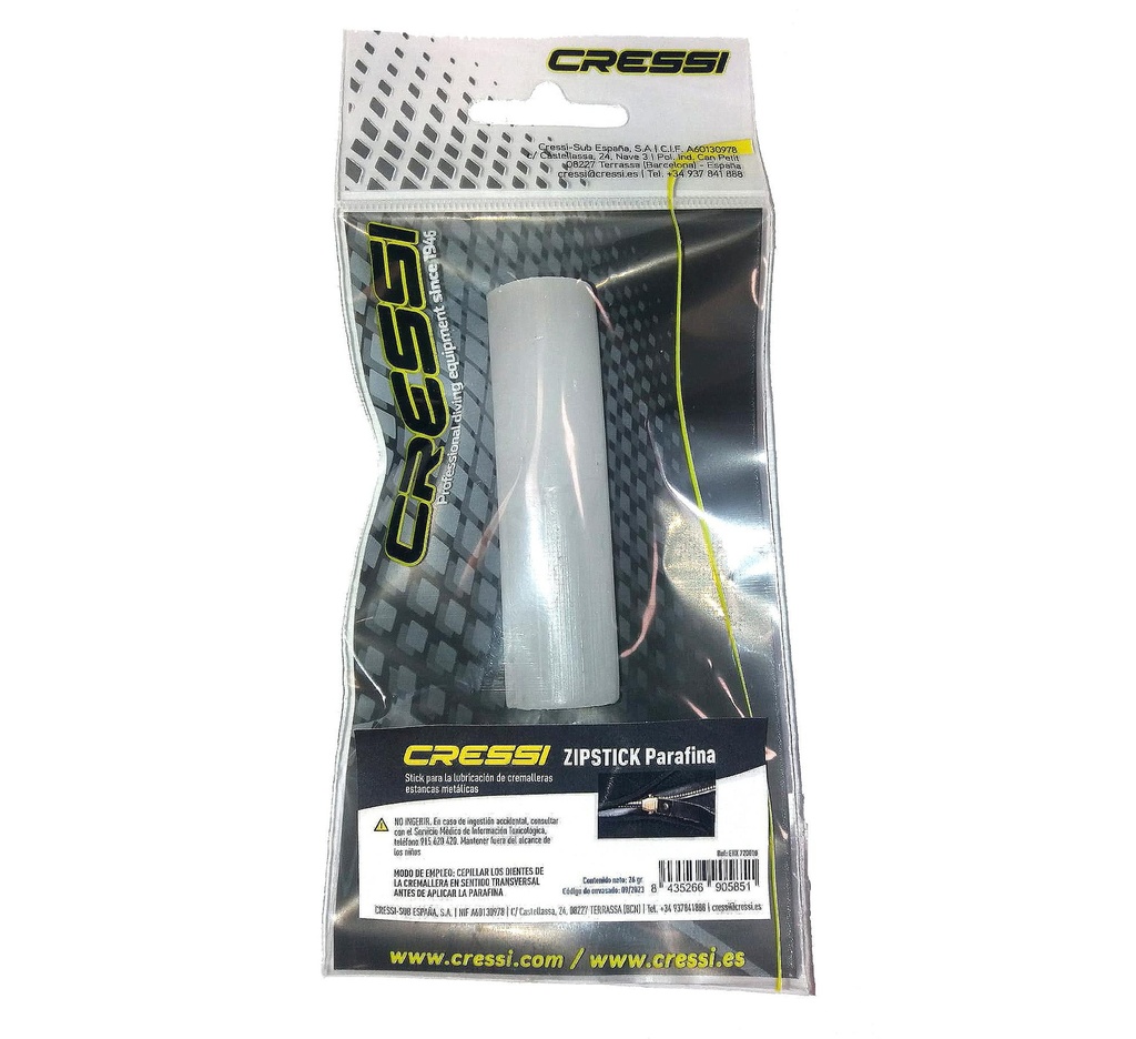 [EHX 720010] Cressi Zipstick Parafina