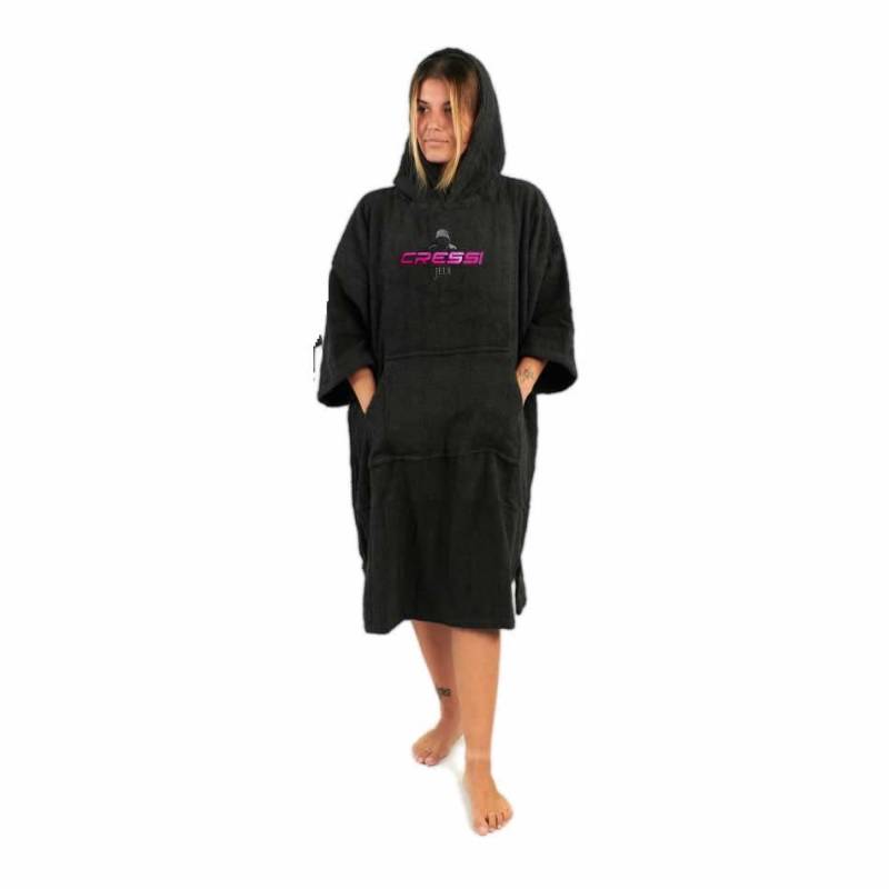 [EVA 912020] Cressi Poncho Jedi Negro / Rosa S/M