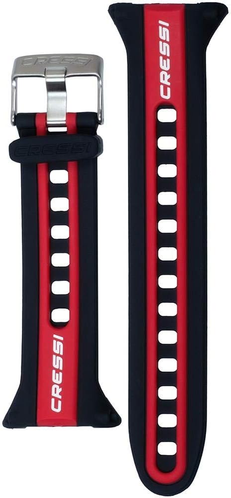 [EKZ 840058] Cressi Neon Red Complete Strap