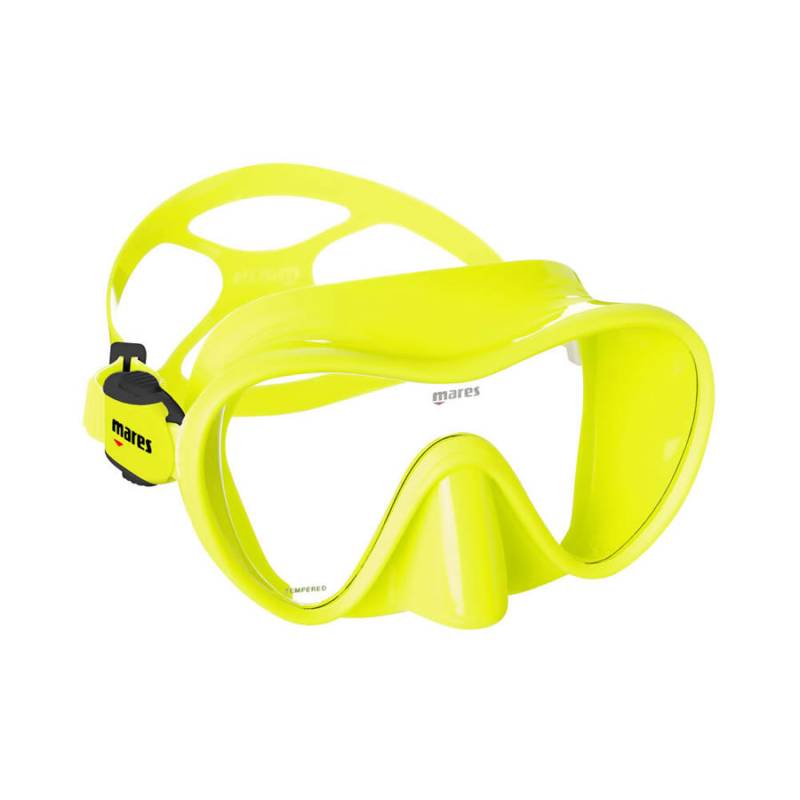 [411246-YF] Mares Máscara Tropical Amarillo Flúor