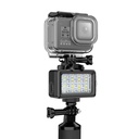 Sea Frogs Set GoPro Carcasa 40m con SL-105 LED RGB Light