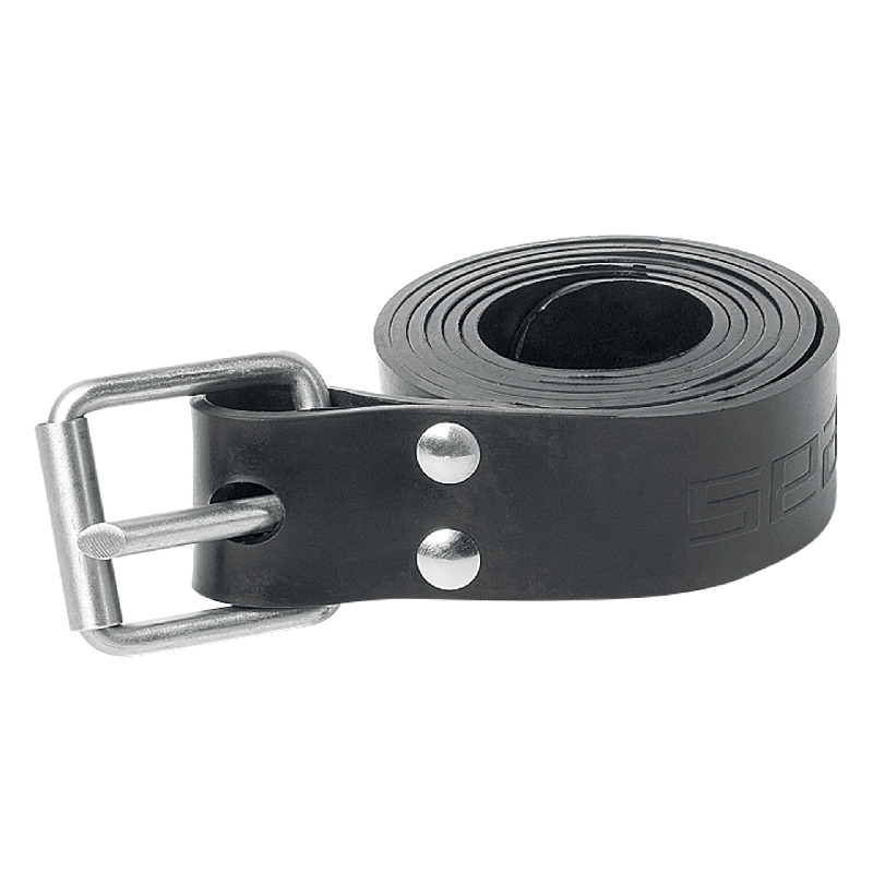 Seac Cinturón Elastico Hebilla Inox Marsellés Negro