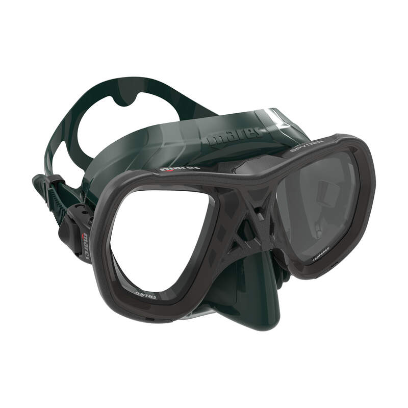 [421415-EBBWKGN] Mares Máscara Spyder SF Verde / Negro