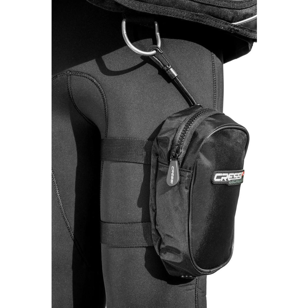 [BUA 928001] Cressi Bolsillo de Pierna Leg Pocket XL