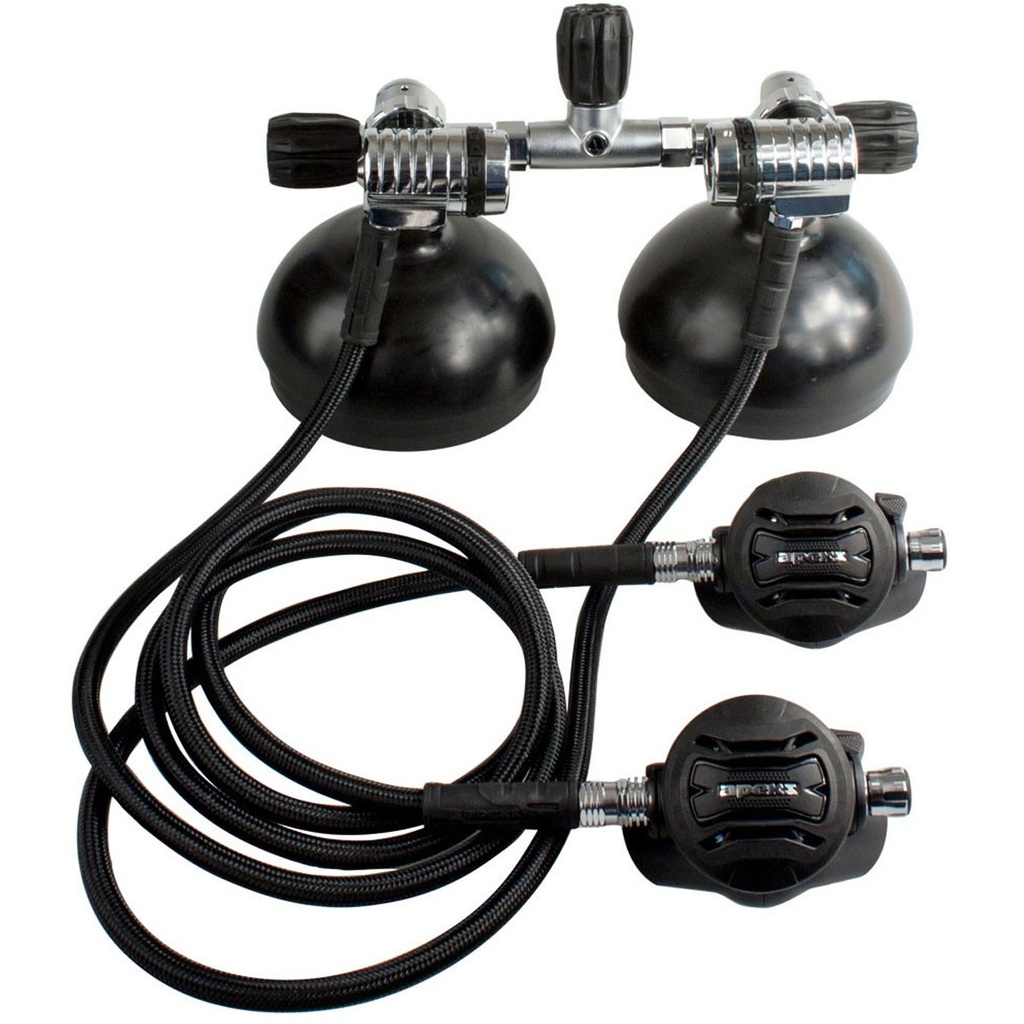 [RP112114] Apeks XTX50 Tek3 2x Set Regulador DIN