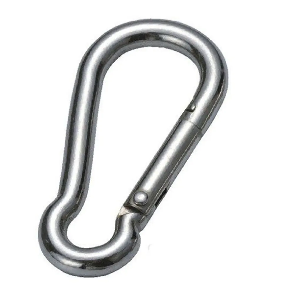 [CAR-SSI-D090] Metalsub Mosquetón Inox 80mm