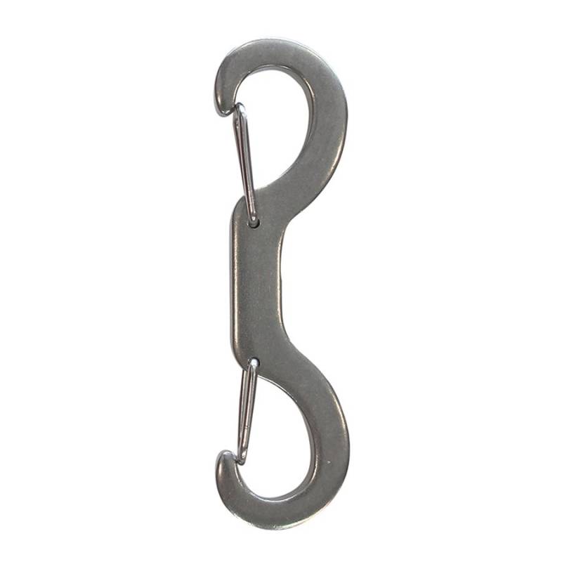 [EJA 199998] Cressi Mosquetón Doble Excéntrico Inox 100mm